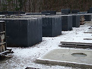 Plac produkacja szamb betonowych Kielce